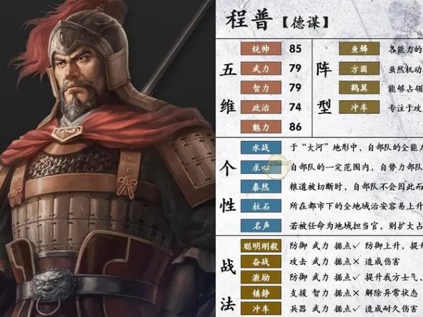 三国志战略版程普兵书推荐